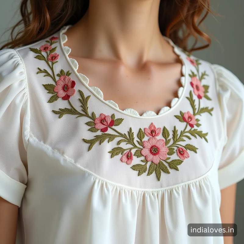 traditional blouse back neck designs